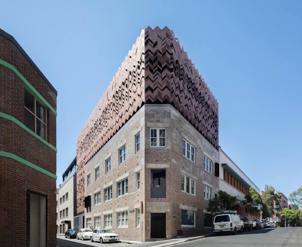 Paramount House Hotel industrial-chic interior, Surry Hills, Sydney